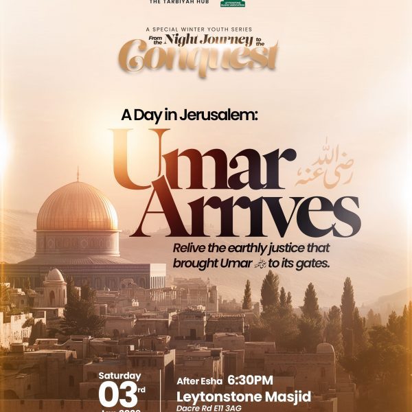 Special Programme – Sat 3rd Jan